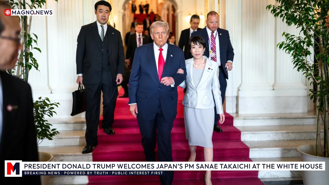 🇺🇸|🇯🇵 President Donald Trump Hosts Japan's PM Sanae Takaichi for Dinner at The White House [LIVE]