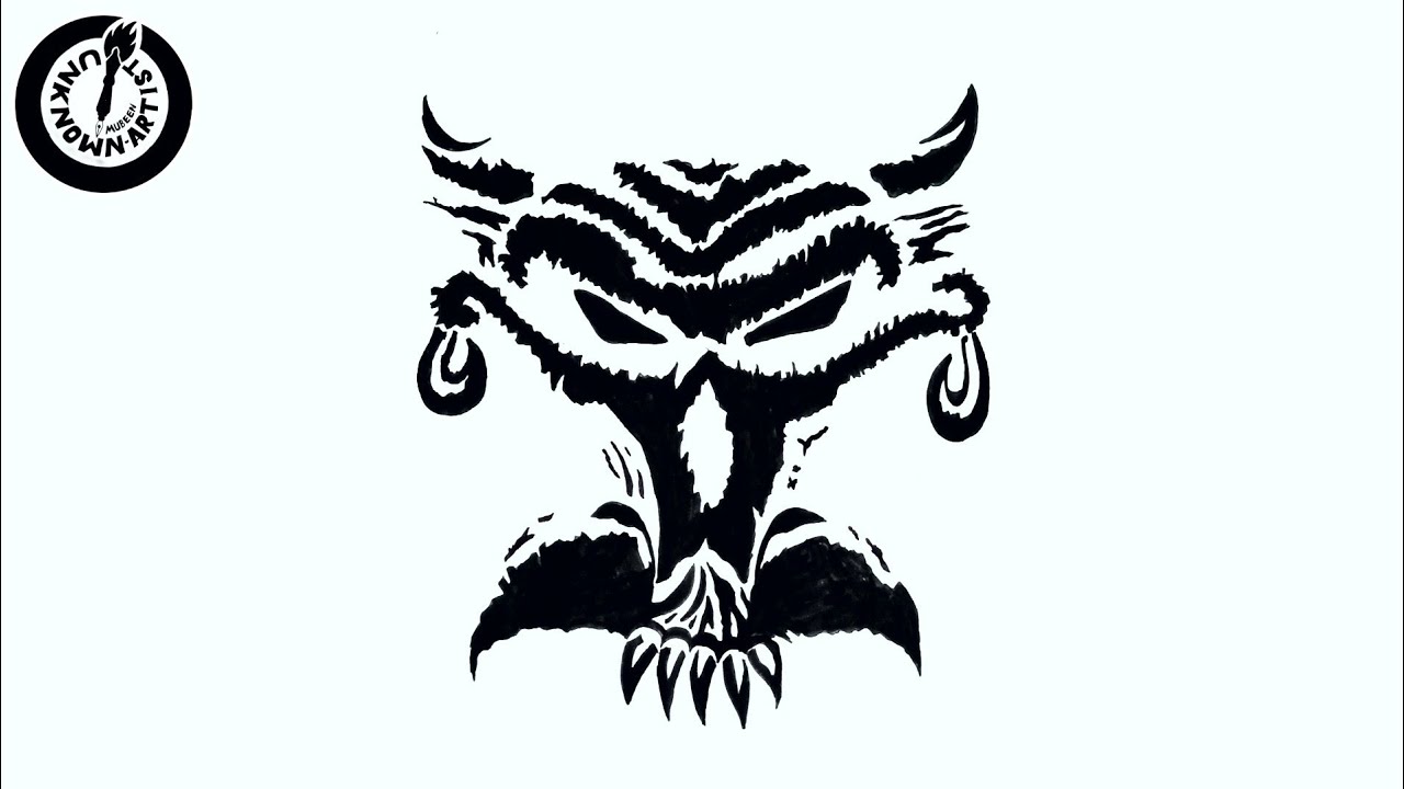 Brock Lesnar Logo Drawing | How to Draw Brock Lesnar Back Tattoo Drawing