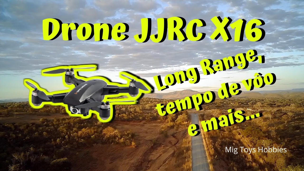 Drone JJRC X16 Review Long range e mais testes