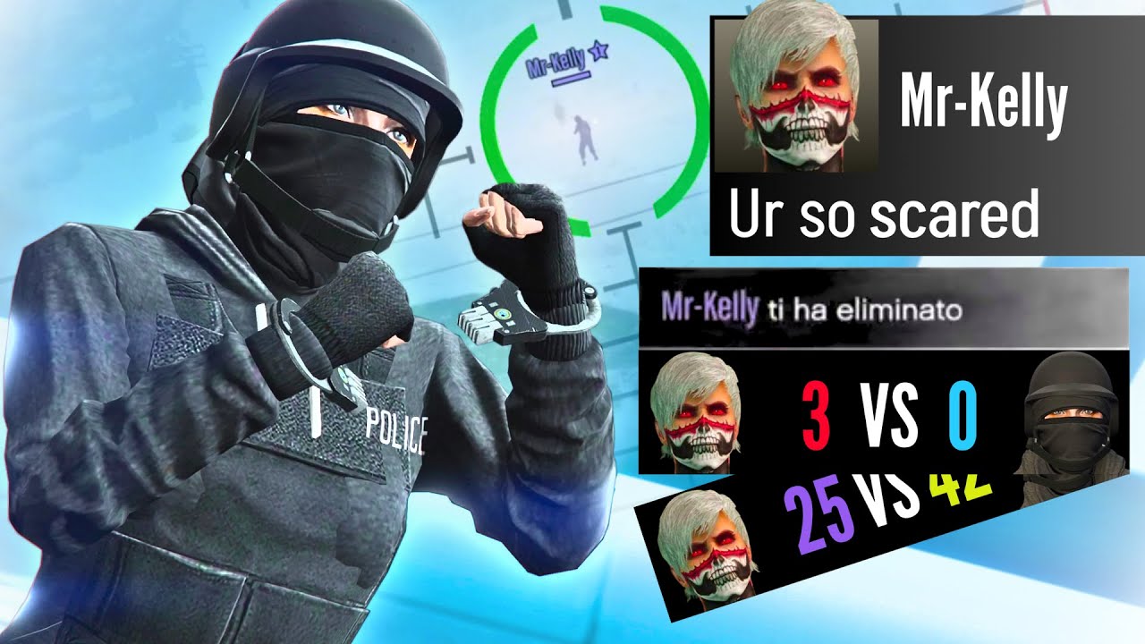 Mi killa e si GASA… poi PERDE in 1v1 e scrive “SCARED”