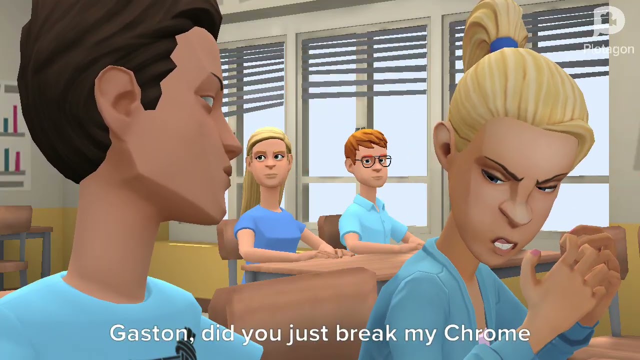 S1 E2 Gaston misbehaves at school/suspended/grounded 