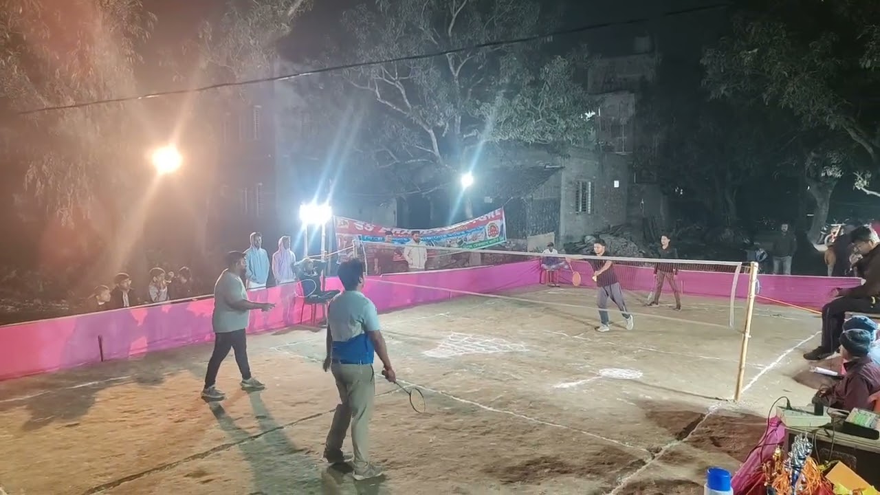 4th Badminton match Samim vs Gogol.. 