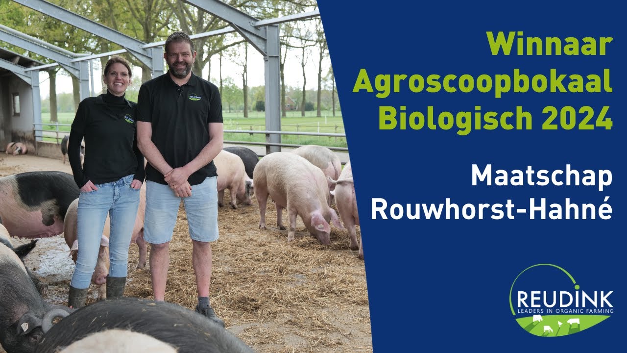 Maatschap Rouwhorst-Hahné uit Mariënvelde (GD) wint Agroscoopbokaal Biologisch 2024