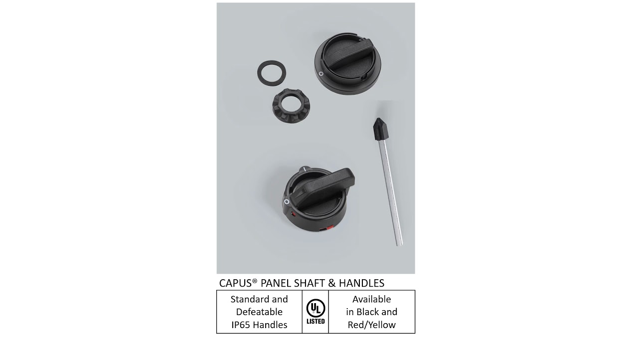 UL508 Disconnection Switches