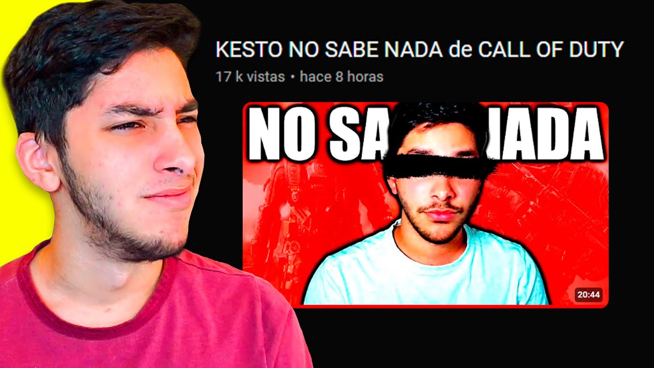 ''KESTO NO SABE NADA de CALL OF DUTY'' (Reacción)