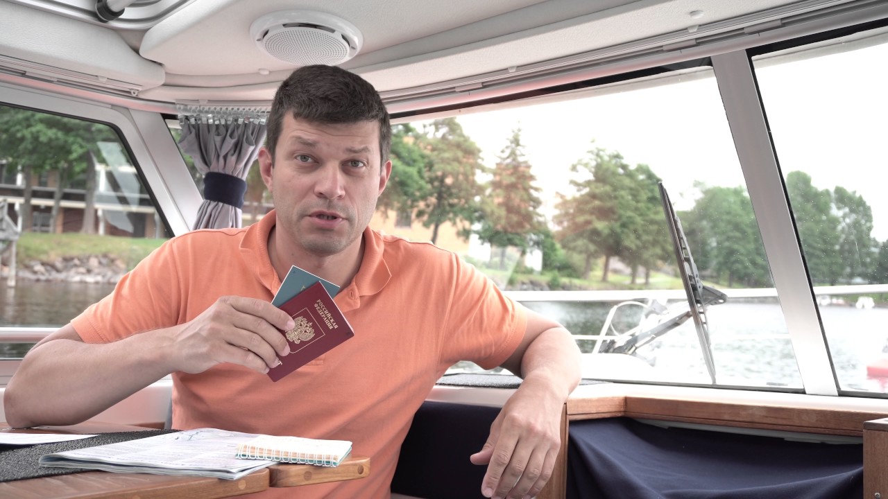 Переход границы и проход Сайменского канала. Финляндия #2