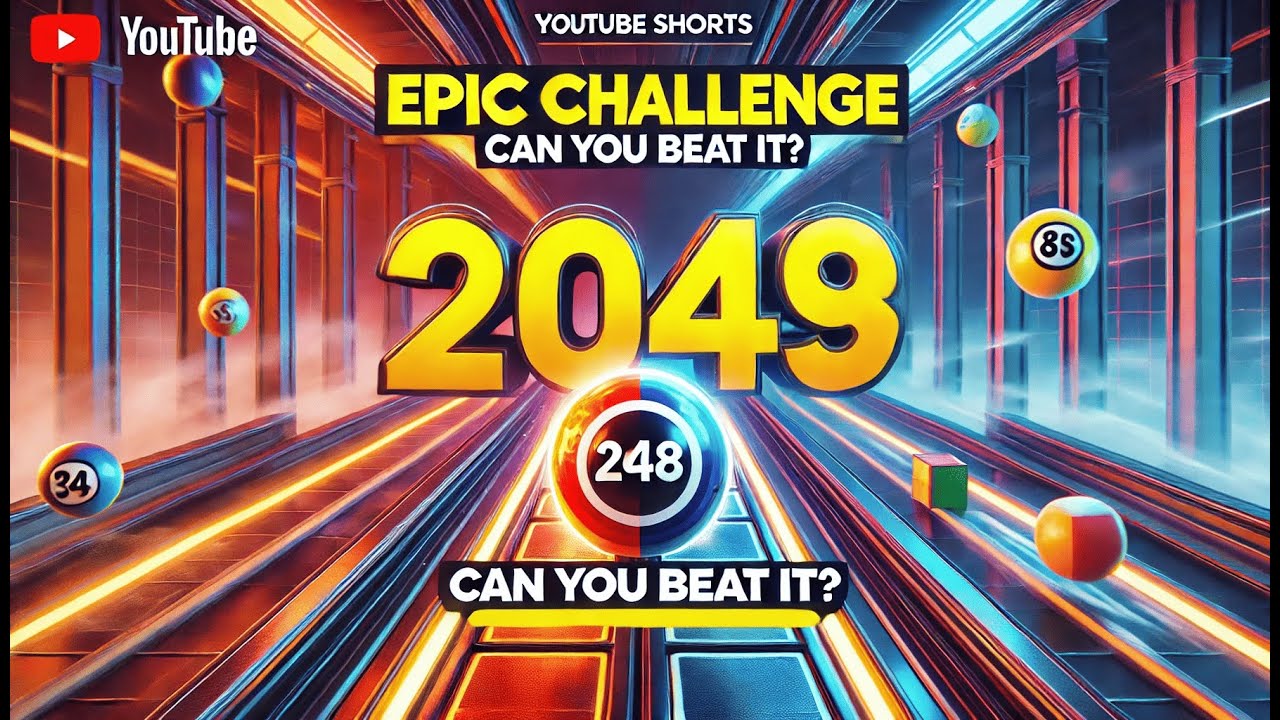 Ball Run 2048: Epic High Score Challenge!