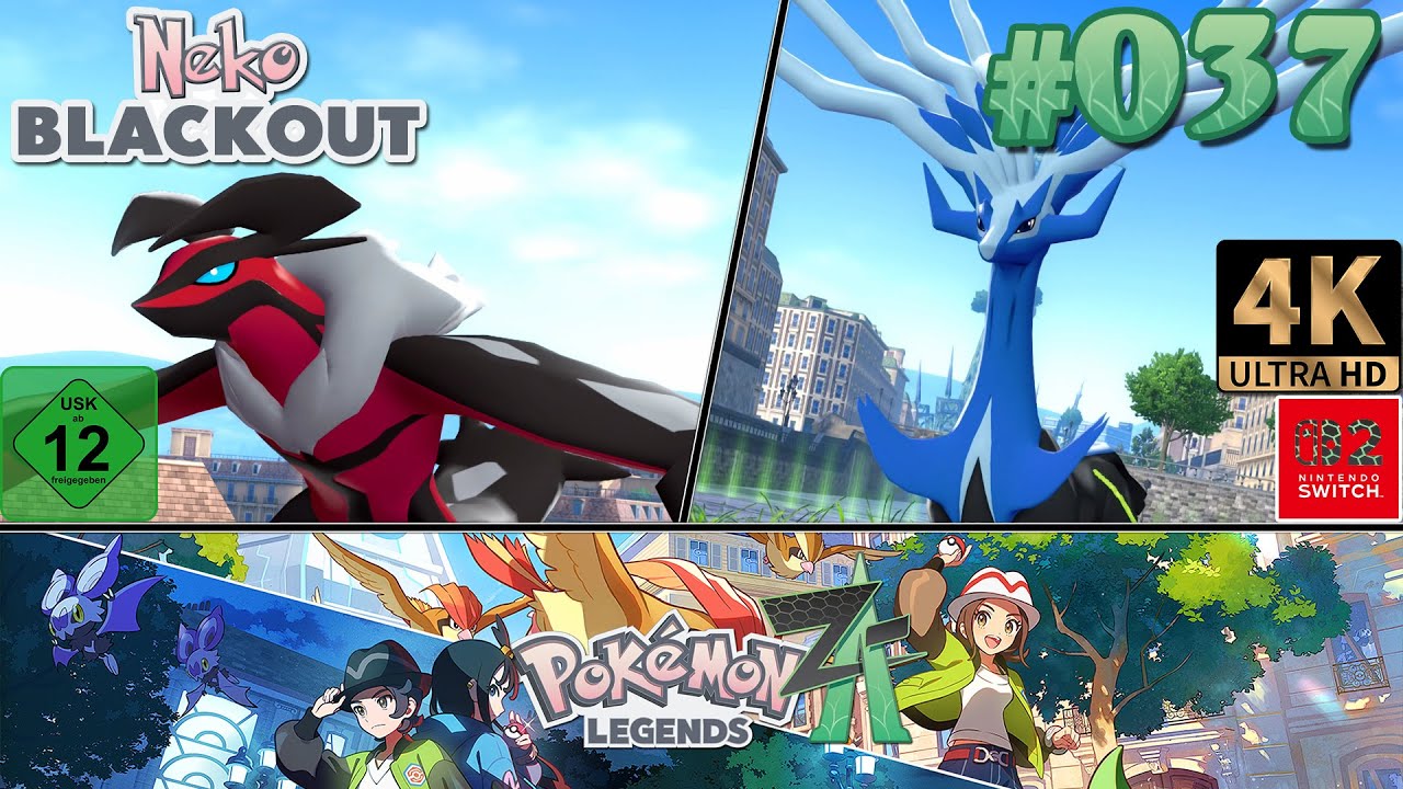 Let's Stream Pokémon Legends Z-A [4K/60/Switch2] #037 Fangen wir uns ein Paar Legendarys