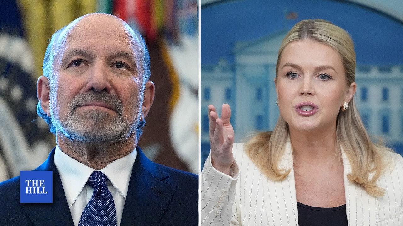 Leavitt: Trump 'Fully Supports' Howard Lutnick After Revelation He Visited Epstein Island | TRENDING