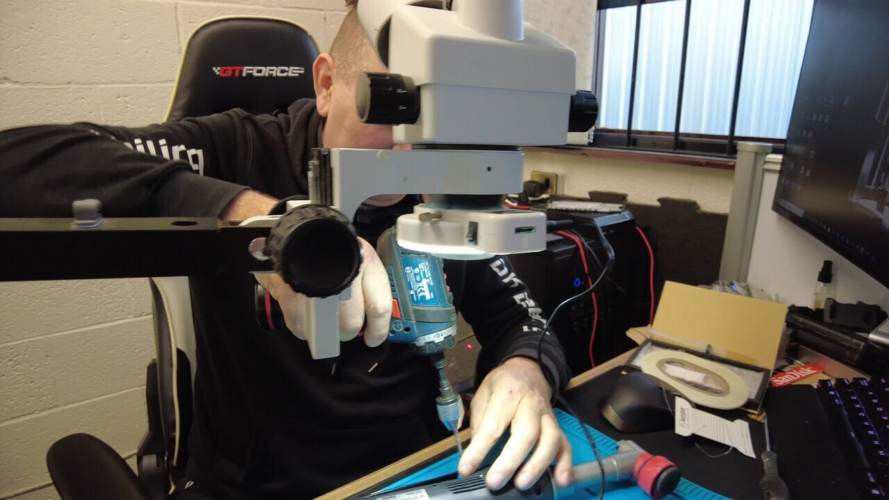 Rupes iBrid Nano  Long Neck remotas-litavimas 4к / repair-soldering 4к / ремонт-пайка 4к