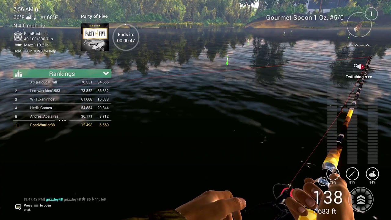 Fishing Planet Live  Party of Five