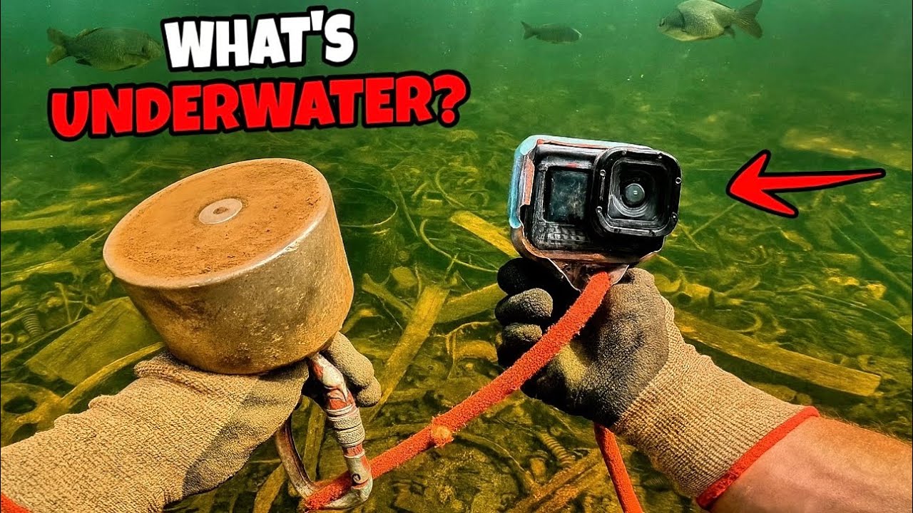 Upuściłem kamerę GoPro podczas łowienia ryb magnesem&hellip; Nie uwierzysz!