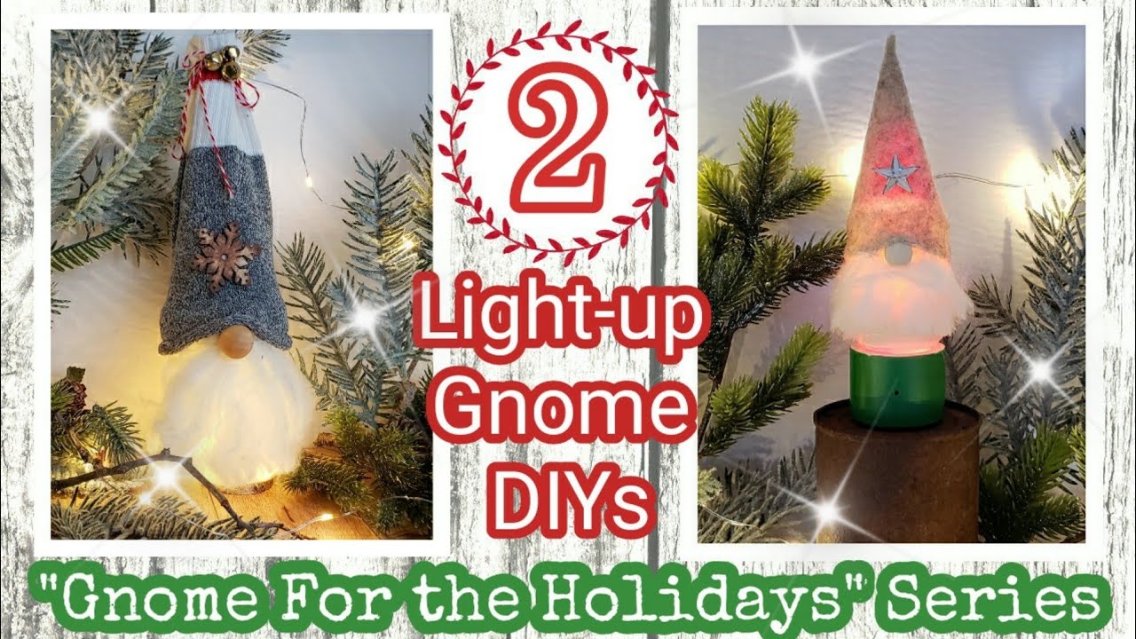 DIY Gnomes || Gnome For the Holidays Series || DIY Gnome Challenge