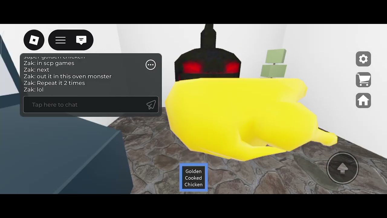 How to get super golden cooked chicken for free in Scp games(kinda easy to get)