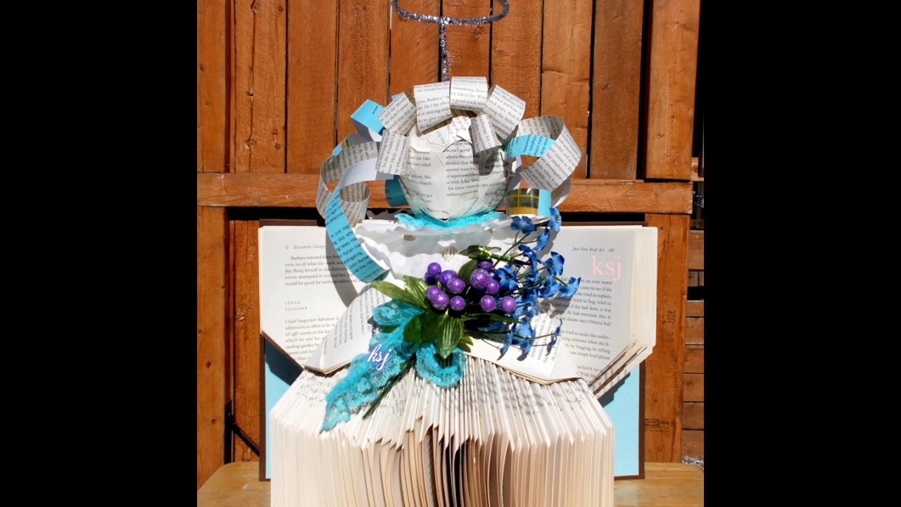 DIY Dollar Tree Book Angel RePurpose Craft