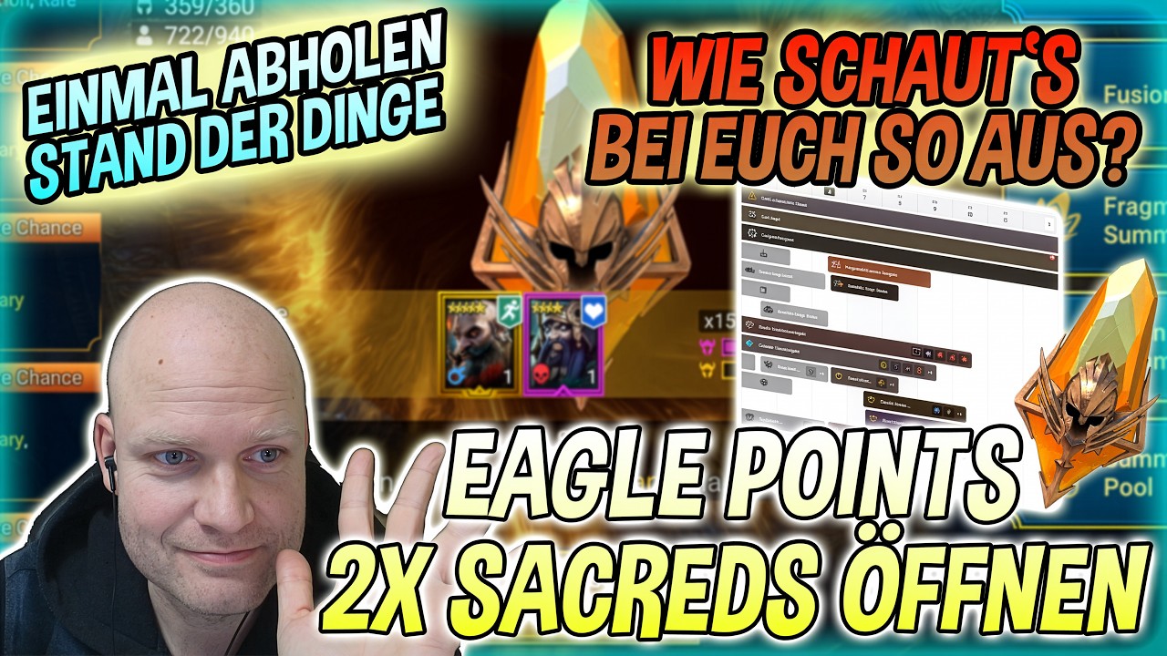 Raid | Eagle Points - Zwei Sacreds knacken - Wochenschau - Wie stets bei Euch so?