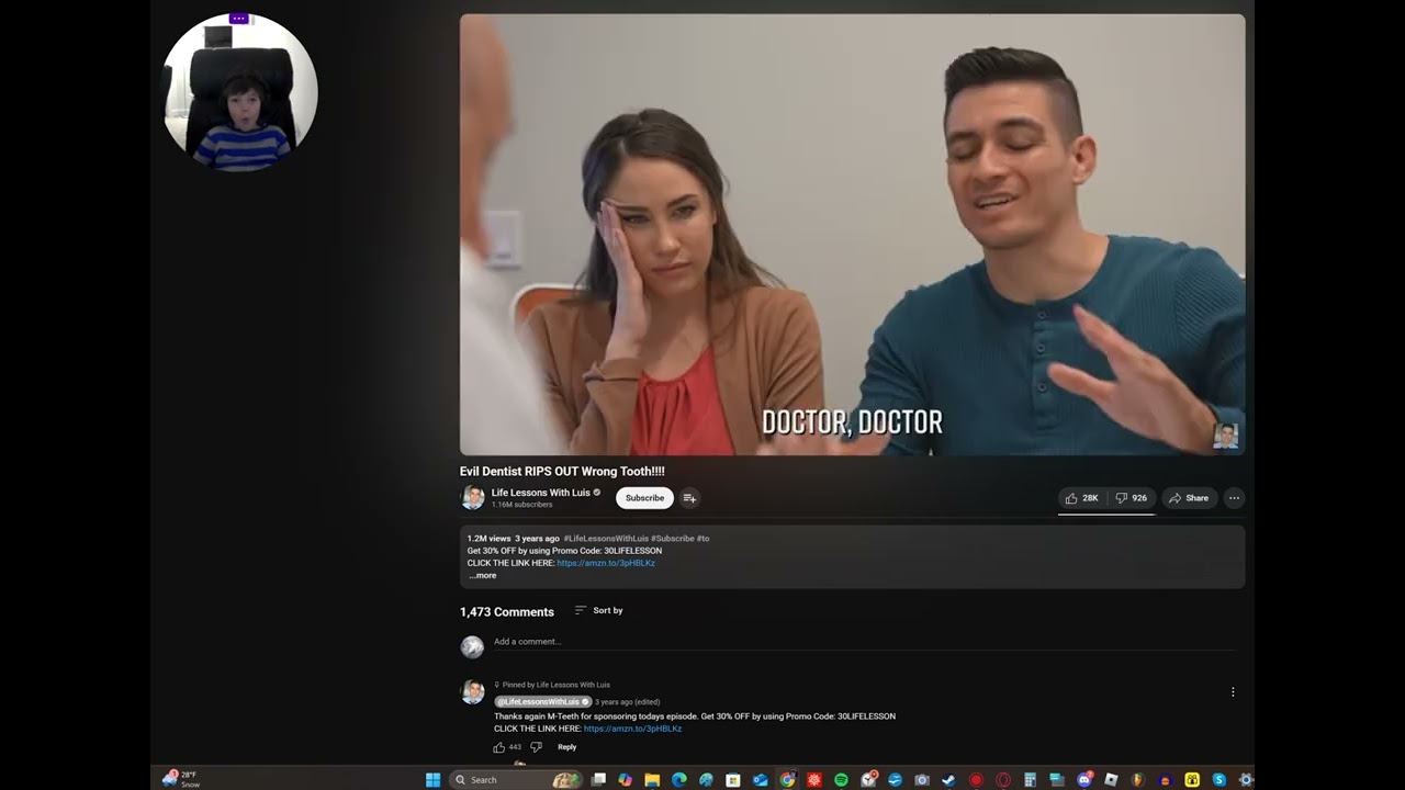 Reacting to @LifeLessonsWithLuis.