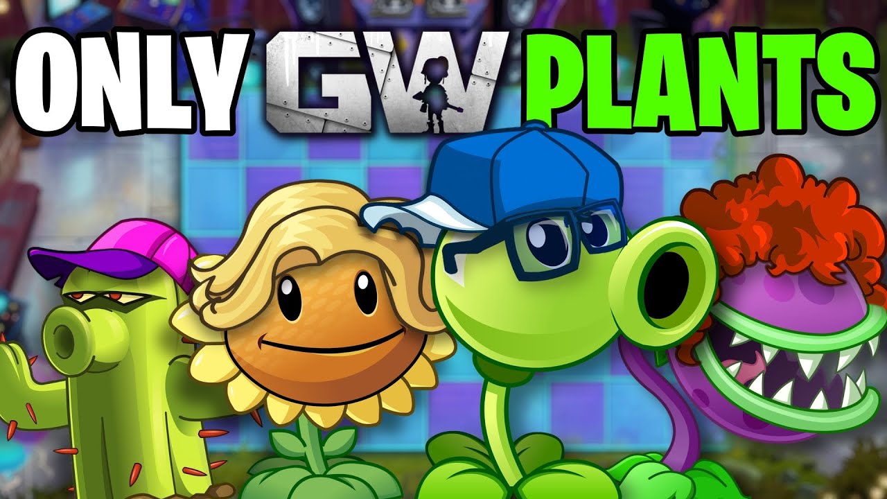 Can You Beat NEON MIXTAPE TOUR With ONLY Garden Warfare Plants?