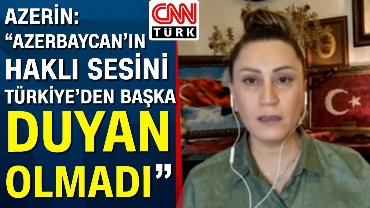 Azerbaycanlı sanatçı Azerin: "Analar ağlasın istemiyoruz, barış içinde yaşamak istiyoruz"
