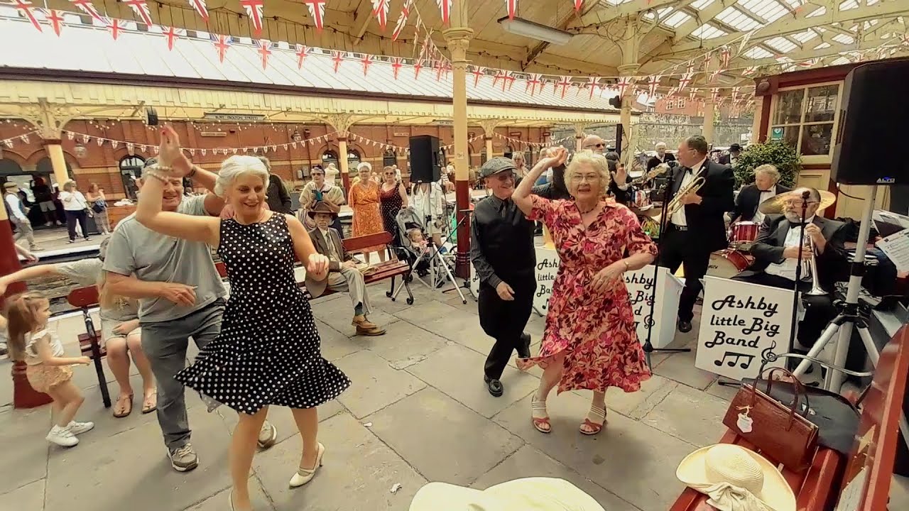 ELR (East Lanc's Railway) 1940s Weekend, 2023. MORE Music, Dance & Steam. Bury&Ramsbottom. SELECT HD