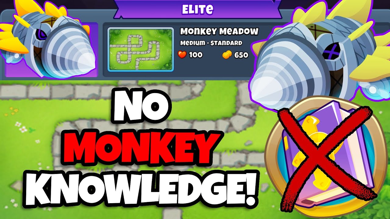 NEW BOSS DREADBLOON || Elite Tutorial || No Monkey Knowledge || Monkey Meadow (BTD6)