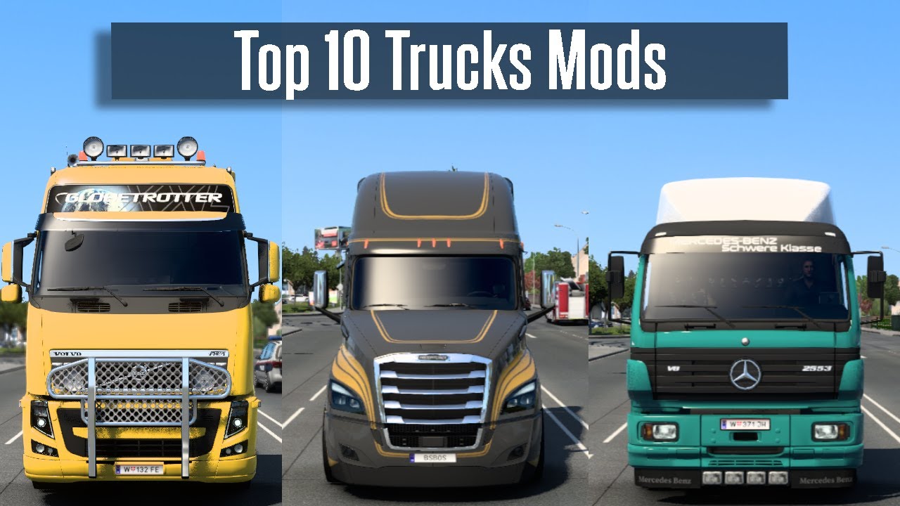 TOP 10 ETS2 TRUCKS MODS for Euro Truck Simulator | 1.45 JULY 2022