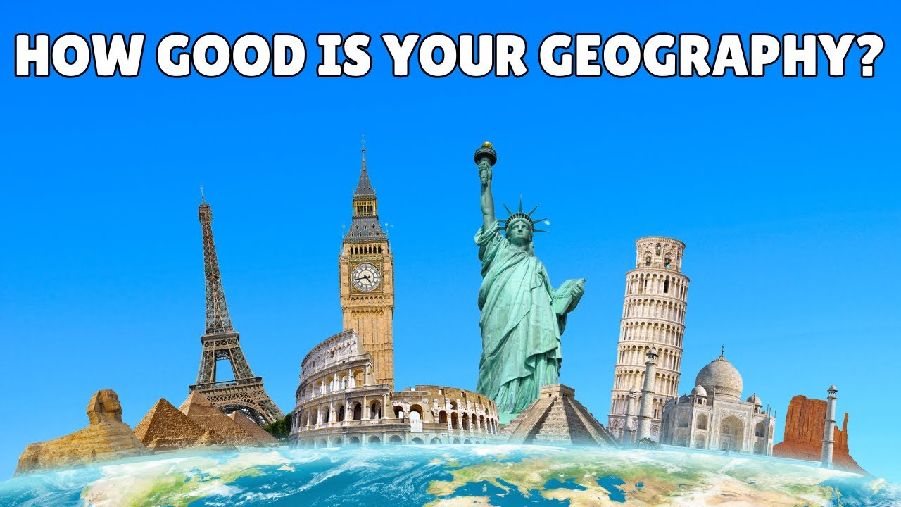 ULTIMATE GEOGRAPHY QUIZ - 60 QUESTIONS - ACROSS 12 DIFFERENT CATEGORIES -HOW MANY WILL YOU GET?