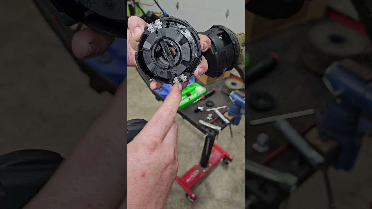 how to install Echo Speed feed head on Stihl trimmer