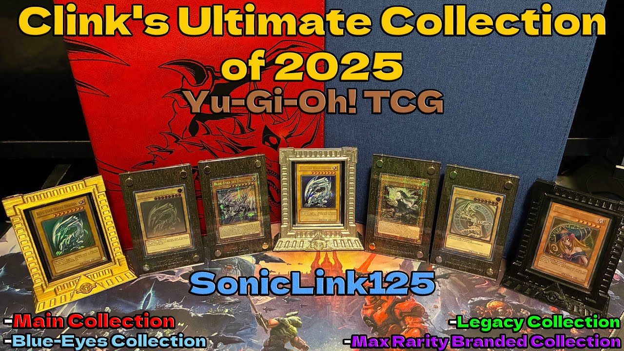 *Almost* EVERY TCG BLUE-EYES CARD COLLECTED?! | Clink's Ultimate Collection of 2025 | Yu-Gi-Oh! TCG