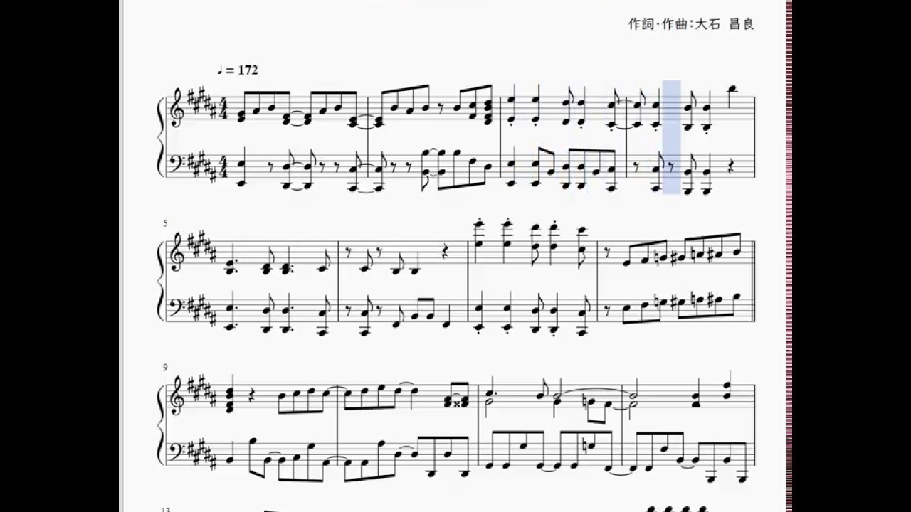 【A3!】MANKAI☆開花宣言【ピアノ】