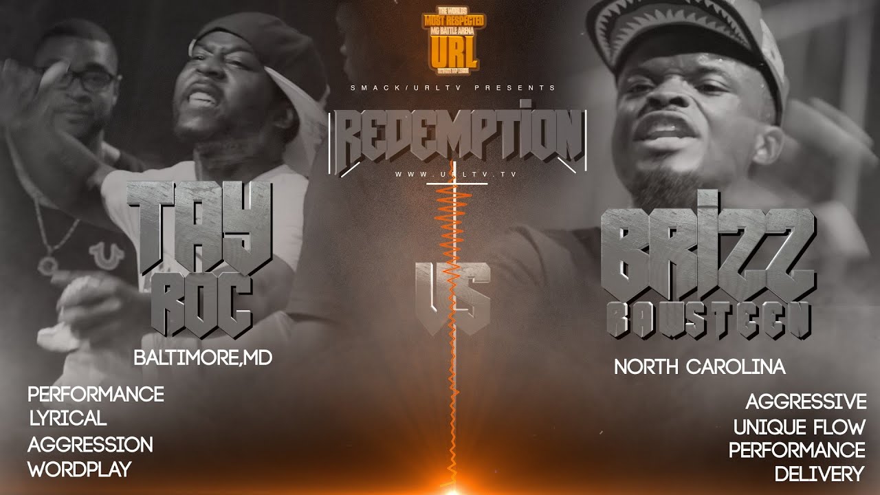 TAY ROC VS BRIZZ RAWSTEEN SMACK/ URL RAP BATTLE 2015 | URLTV