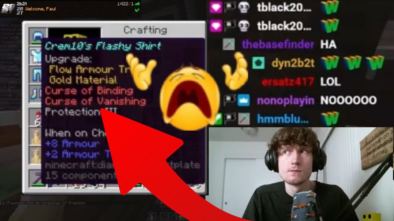 2b2t: Уничтожение уникальной реликвии 💔 (Находка на базе Crem10)