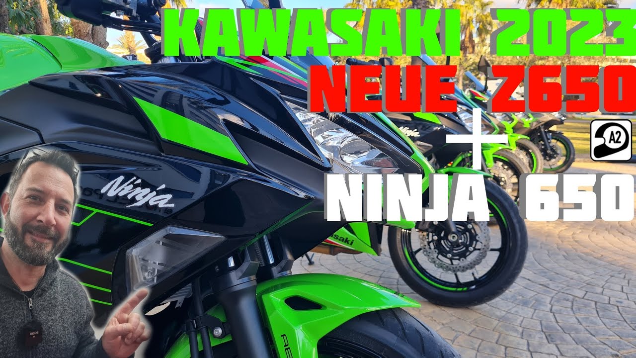 Kawasaki Z650 und NINJA 650 MY 23