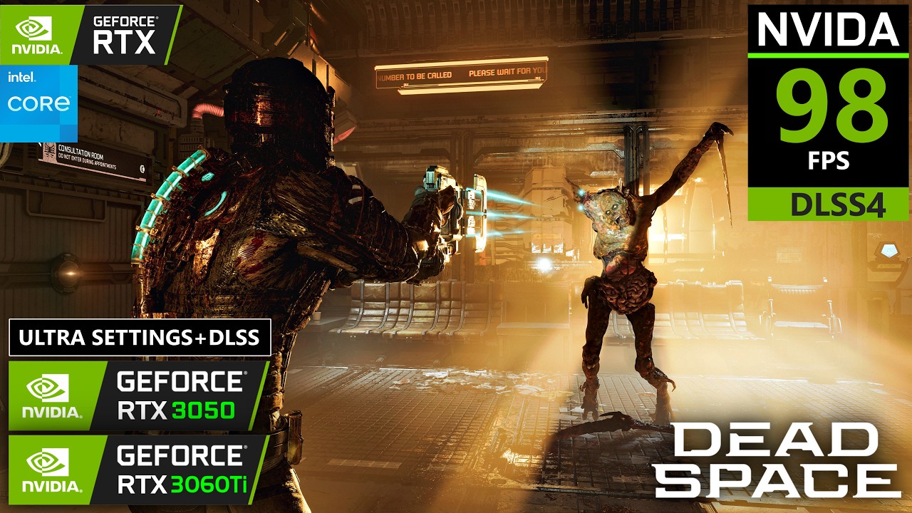 Dead Space Remake on RTX 3050, RTX 3060Ti - Maximum Settings & DLSS