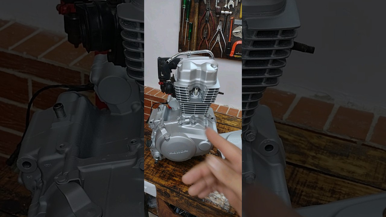 Como pintar motor da CG150.
