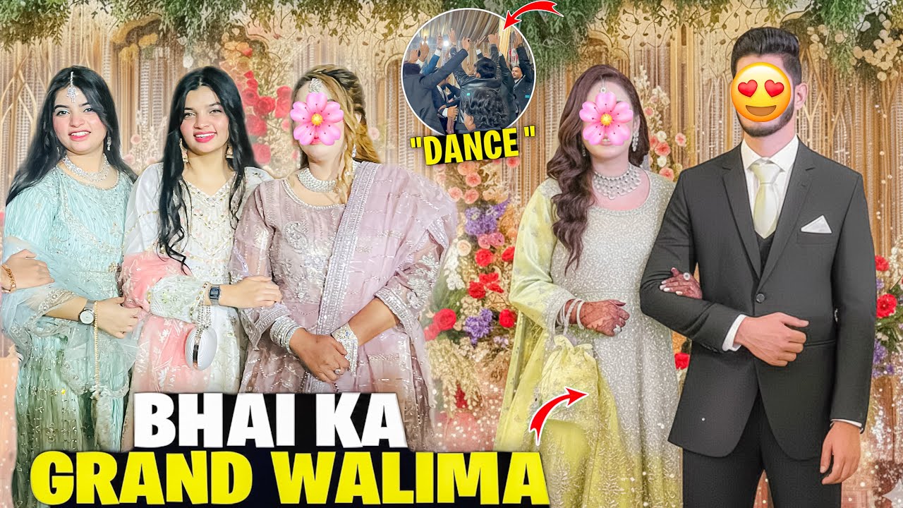 GRAND WALIMA NIGHT SPECIAL🤩❤️| Event Late Ho Gya😰| Shadi Ka Last Day 🥹| Rida’s Family 