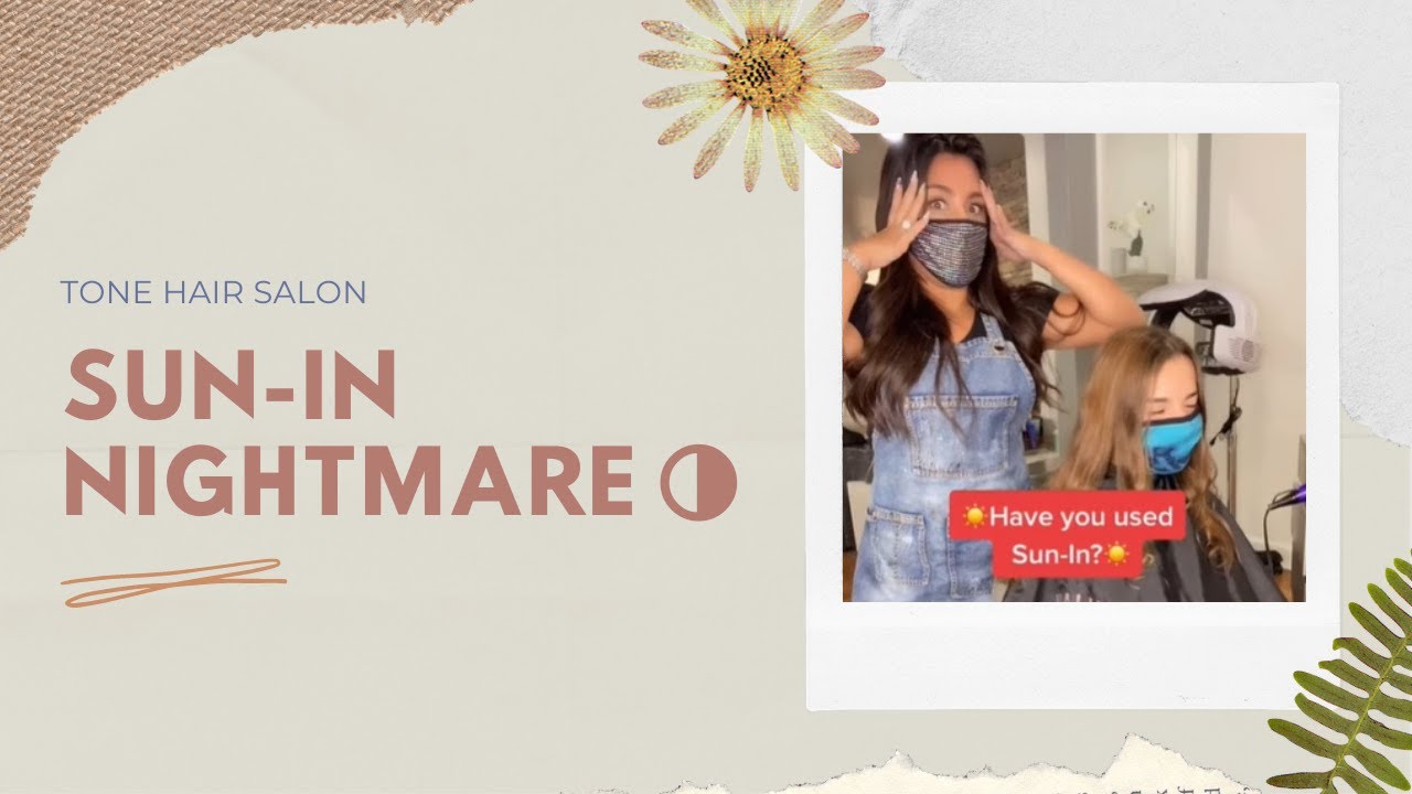 Sun-In Nightmare 🌗 | Tone Hair Salon