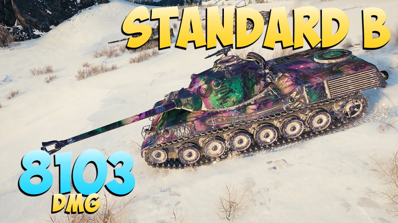 Standard B - 7 Kills 8.1K DMG - Верный! - Мир Танков
