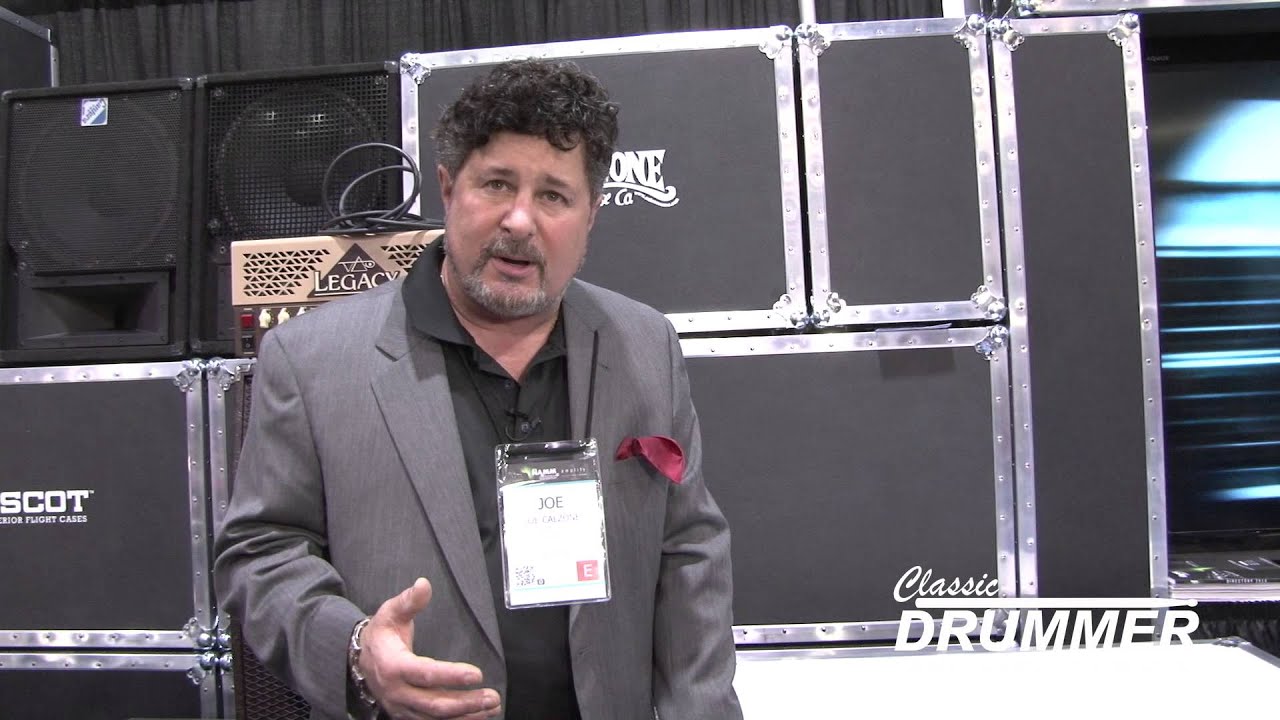 Calzone Drum Cases Demo at the Winter 2014 NAMM Show by Classic Drummer
