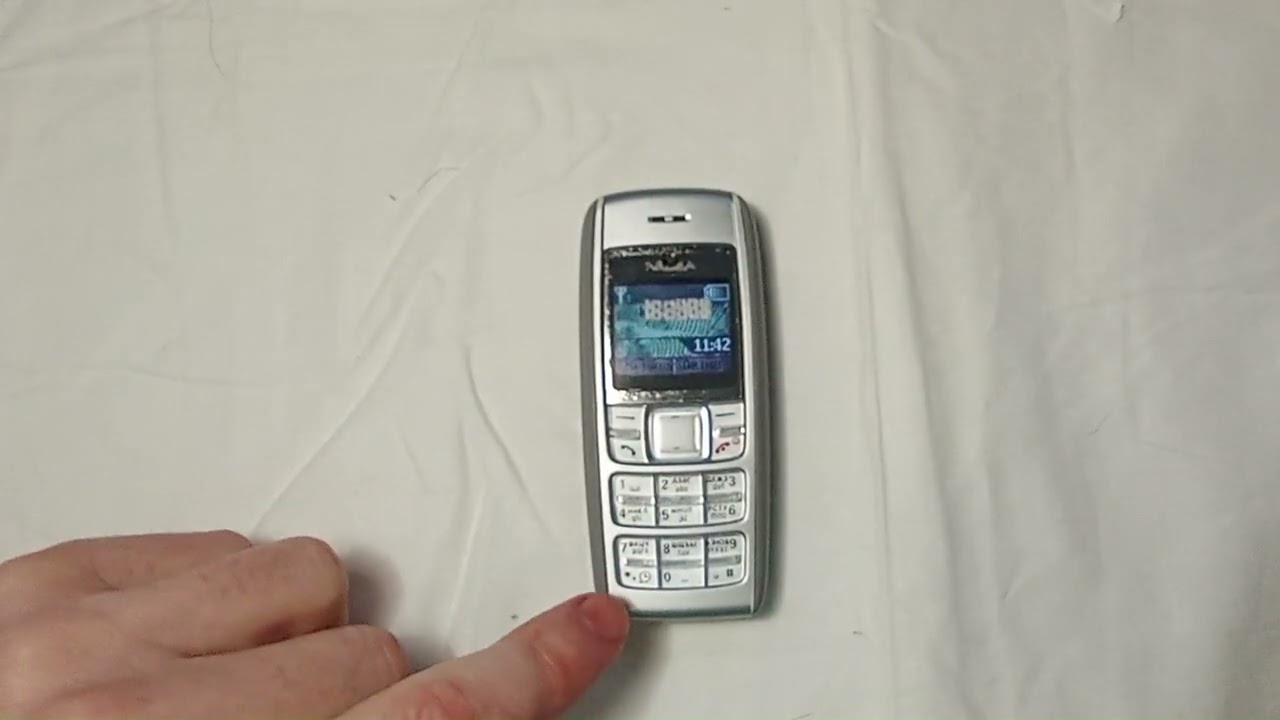 Говорящие часы на Nokia 1600