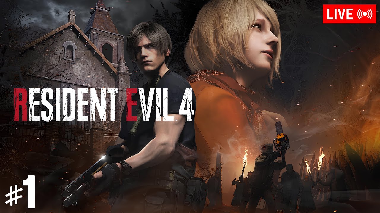 RESIDENT EVIL 4 REMAKE - #1: PRIMEIRA VEZ NESTE JOGO [MARATONA]