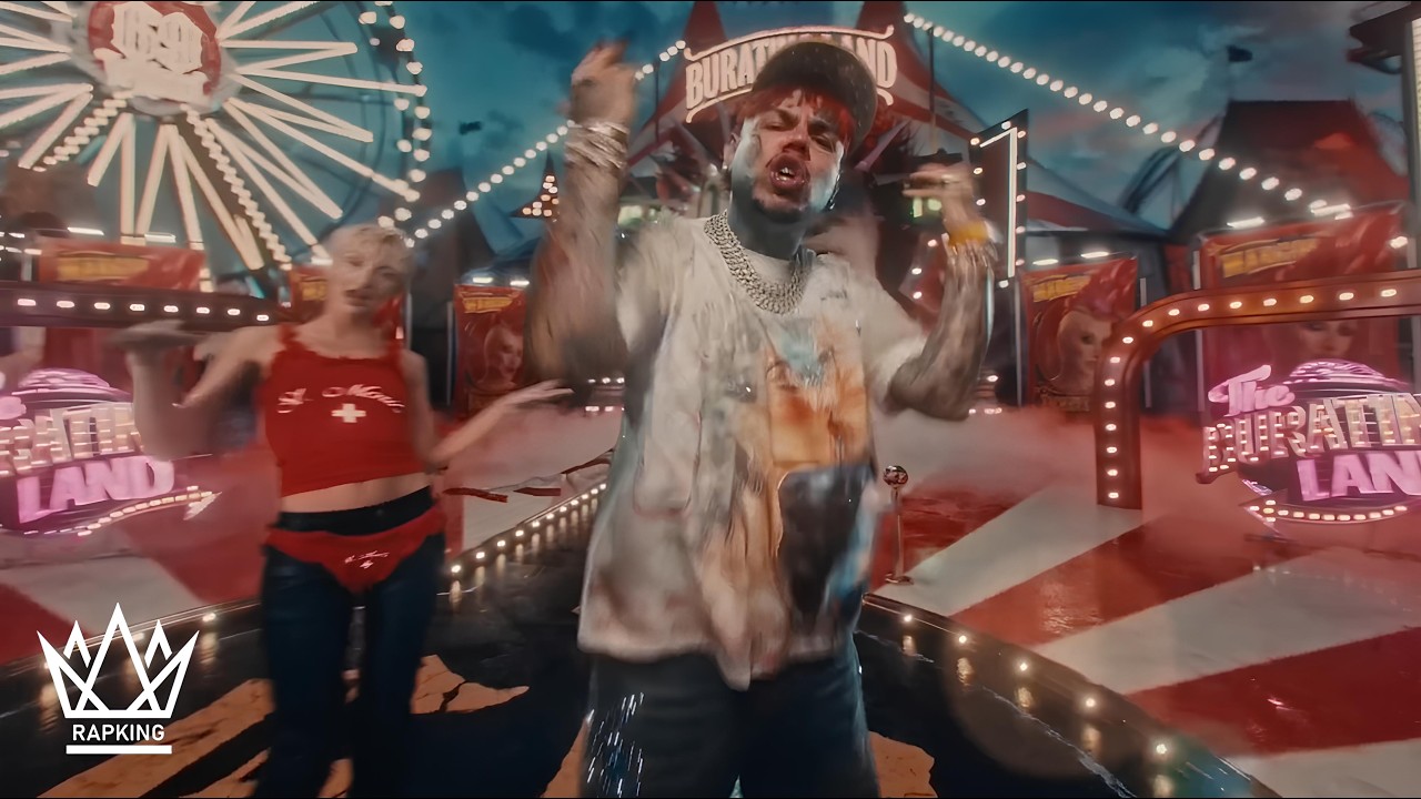 6IX9INE - BURATINO (Remix) ft. Margo, Nicki Minaj (RapKing Music Video)