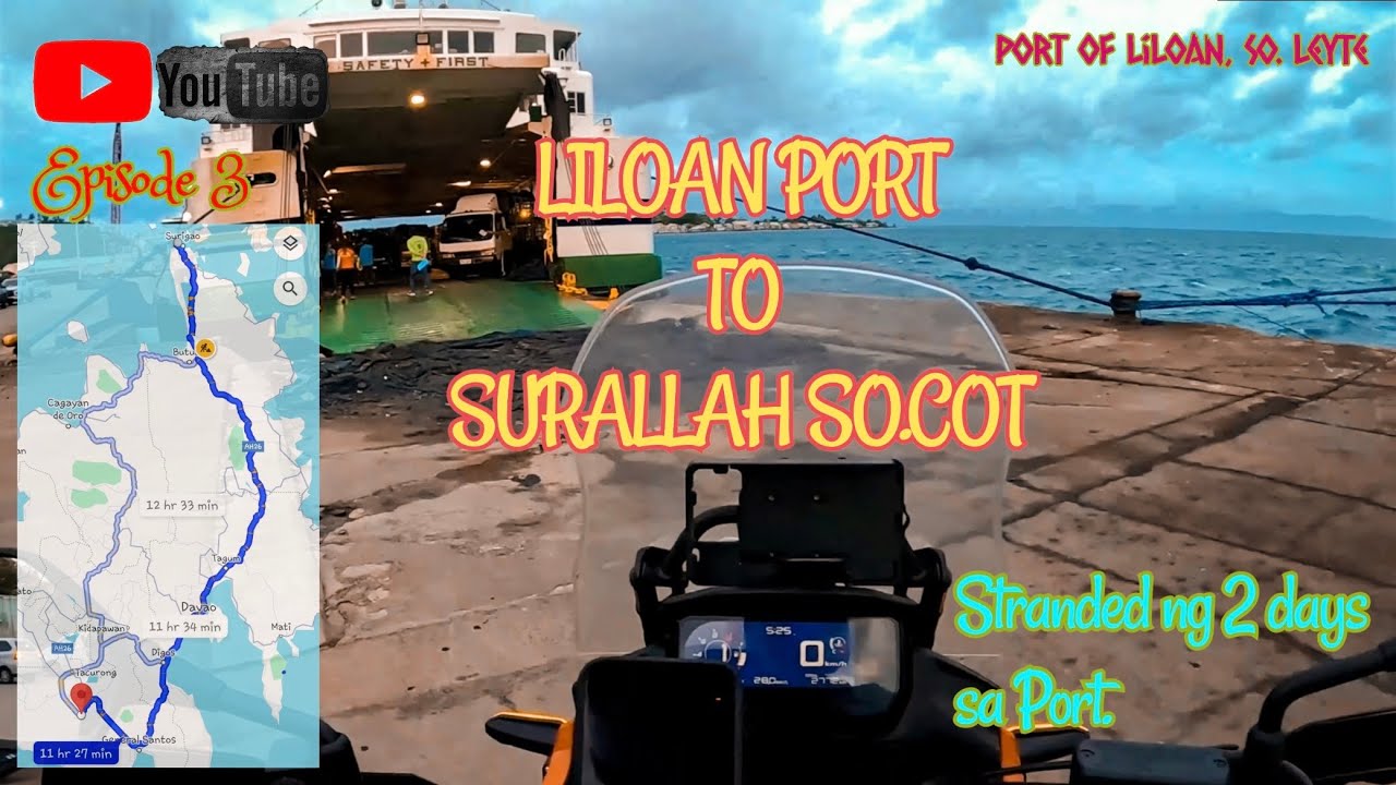 LUZON TO MINDANAO 2023 | MOTOVLOG (LILOAN PORT TO SURALLAH) | CB500X | MIKAEL ADVENTURES | EP 3