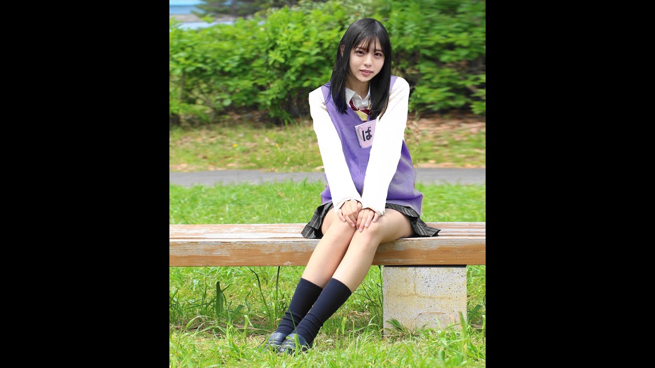 ♪ 薄紫の藤棚の……女学生の漠ちゃんで^^