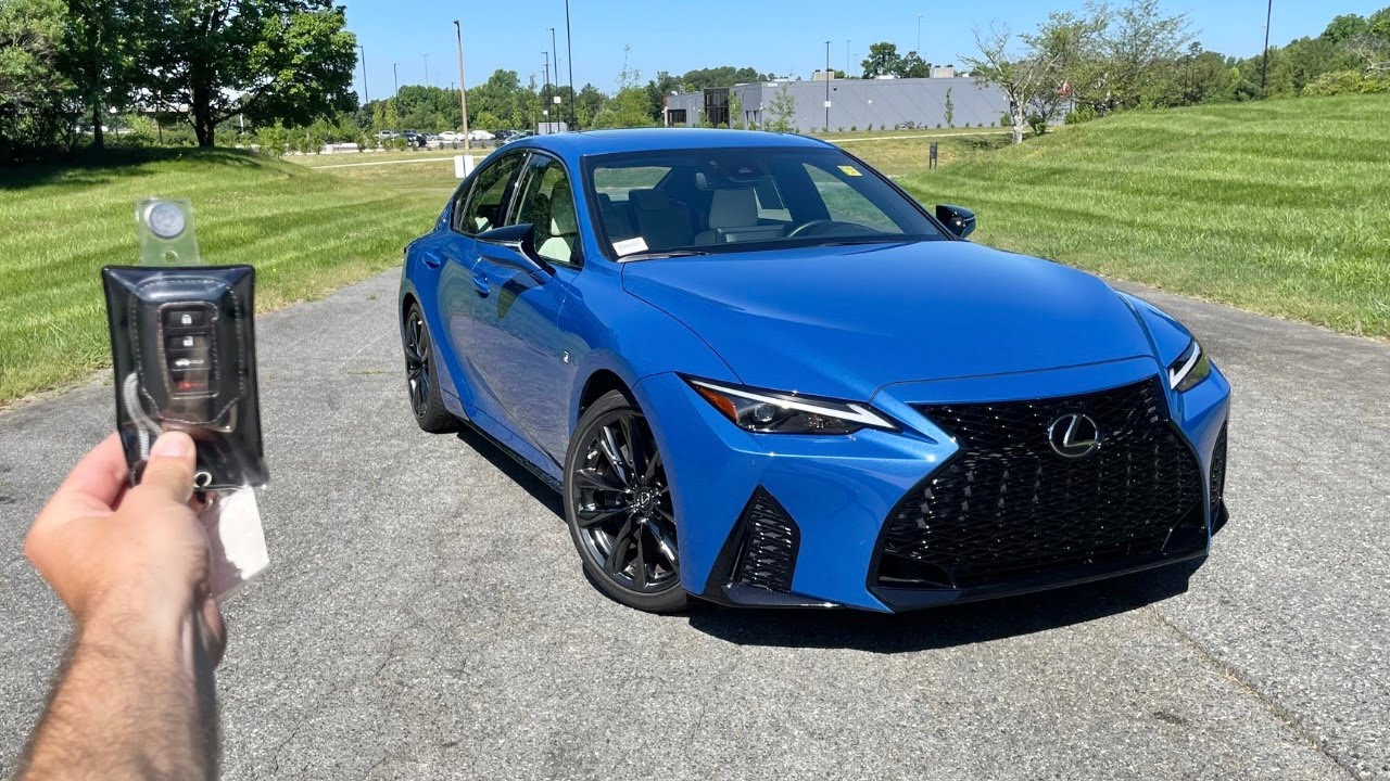 2024 Lexus IS350 F Sport: Start Up, Exhaust, Test Drive, Walkaround, POV and Review