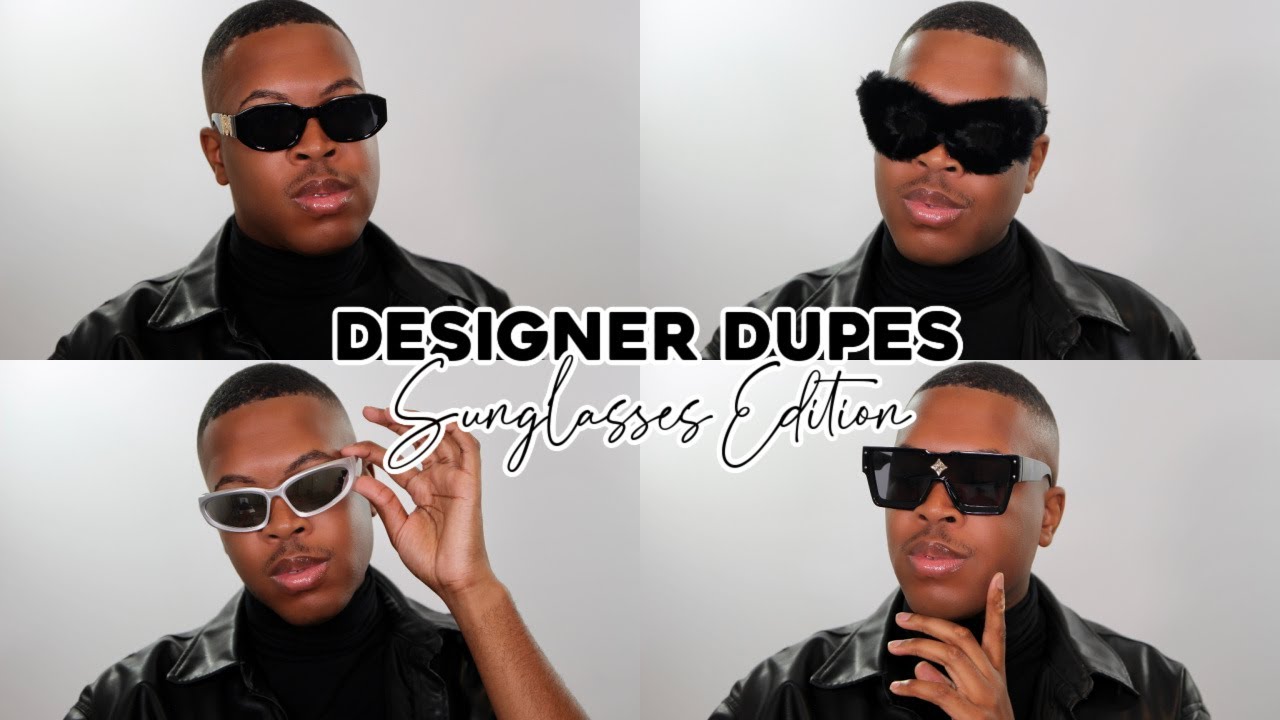 Designer Sunglasses Dupes | Balenciaga + Louis Vuitton & More
