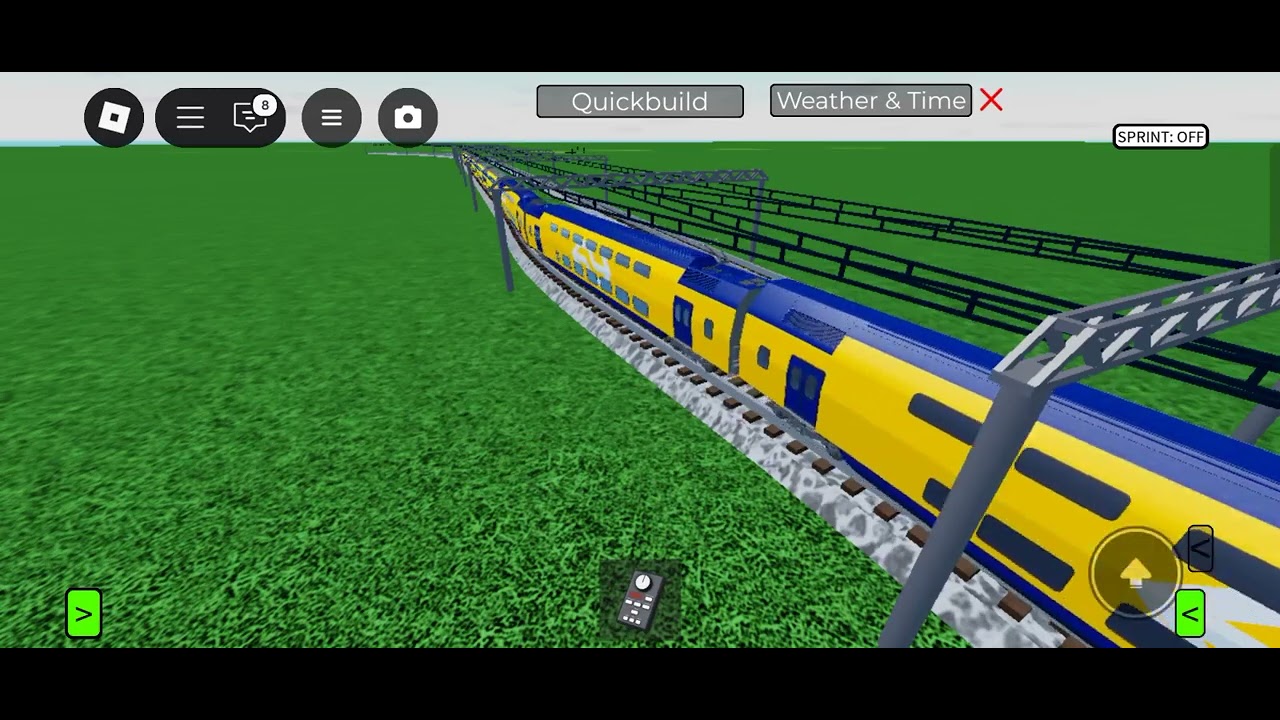 Nederlandse Treinrit NS VIRM + NS FLOW VIRM | Ro-Scale Sandbox (SORRY FOR LAG)