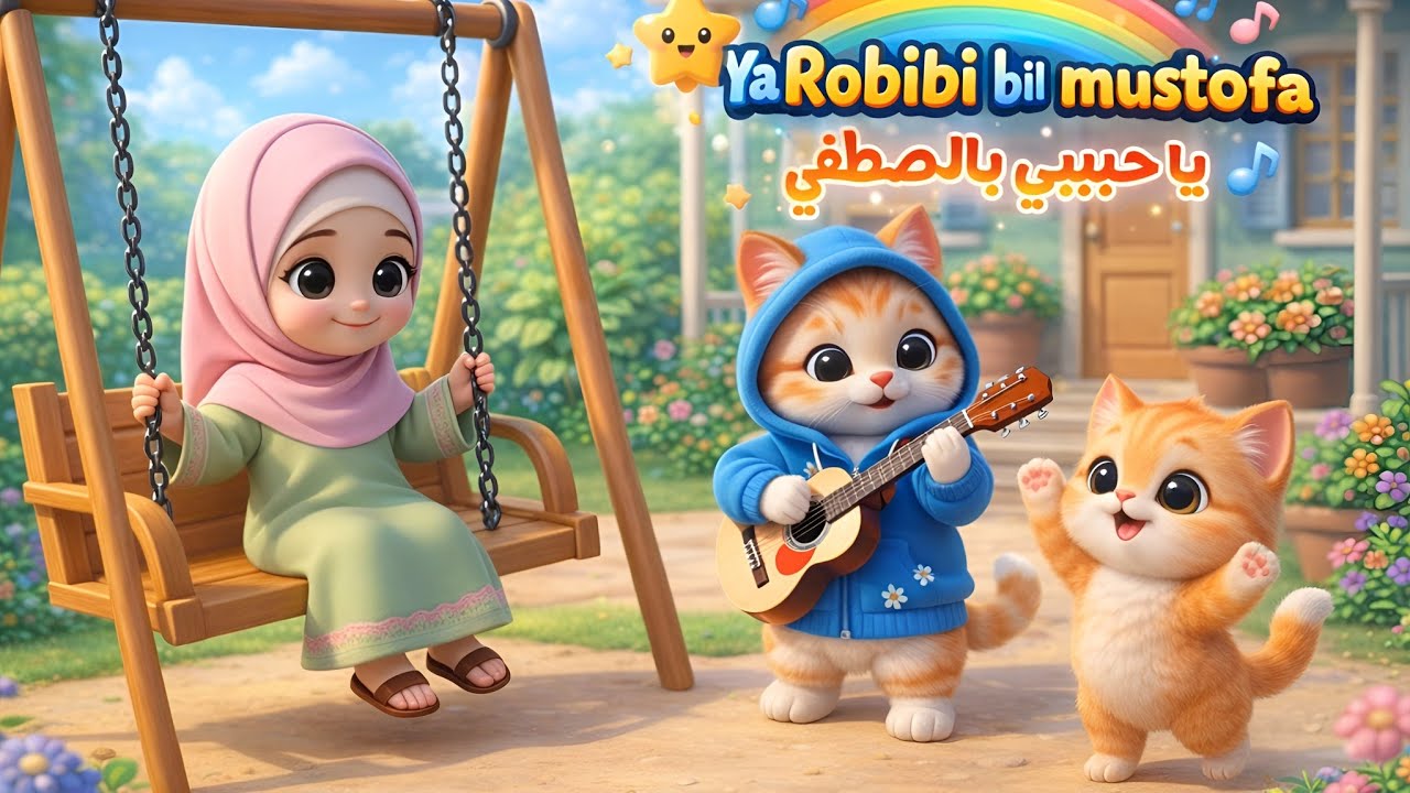 Ya robbi bil mustofa - Sholawat anak muslim - Lagu anak islami
