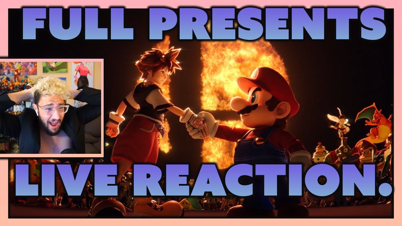 THE FINAL SMASH BROS PRESENTS. SORA BREAKDOWN (FULL LIVE REACTION) | Gamescage Reacts