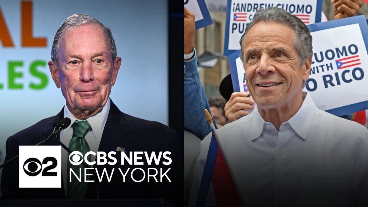 Michael Bloomberg endorses Andrew Cuomo for New York City mayor